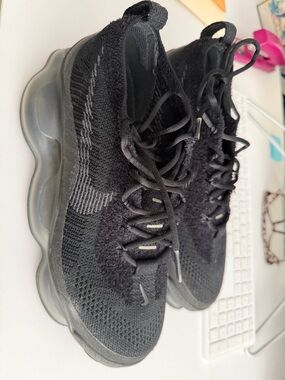 Nike Escorpion Women’s All-Black Knit Athletic Sneakers